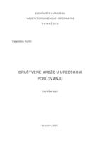 Poveznica na dokument Društvene mreže u uredskom poslovanju