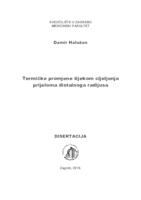 Poveznica na dokument Termičke promjene tijekom cijeljenja prijeloma distalnoga radijusa 